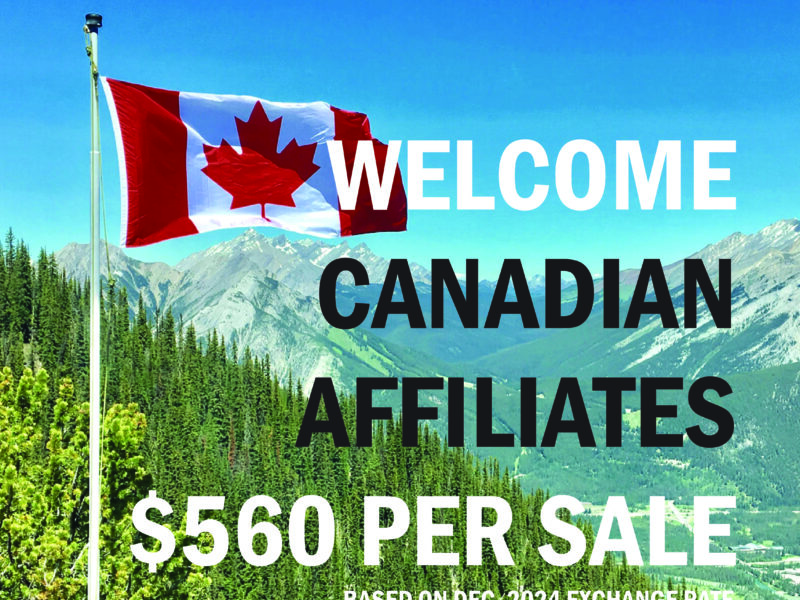 Canadian Affiliates Welcome